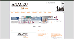Desktop Screenshot of anaceu.org.br